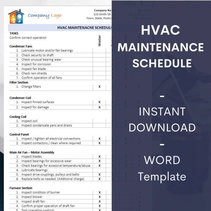 HVAC Maintenance Schedule ︱preventative Maintenance ︱cleaning︱ Template ... HVAC Maintenance Schedule ︱preventative Maintenance ︱cleaning︱ Template ...