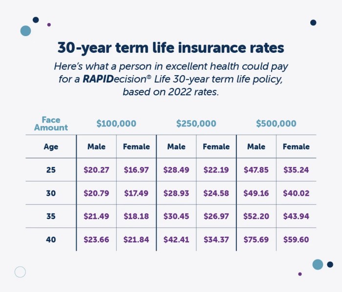 Term Life Insurance Rates